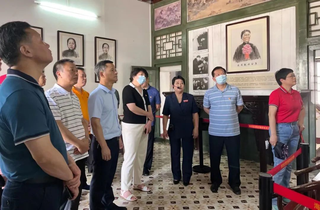 梅州市蕉岭县政协党员干部到海丰县开展主题党日活动
