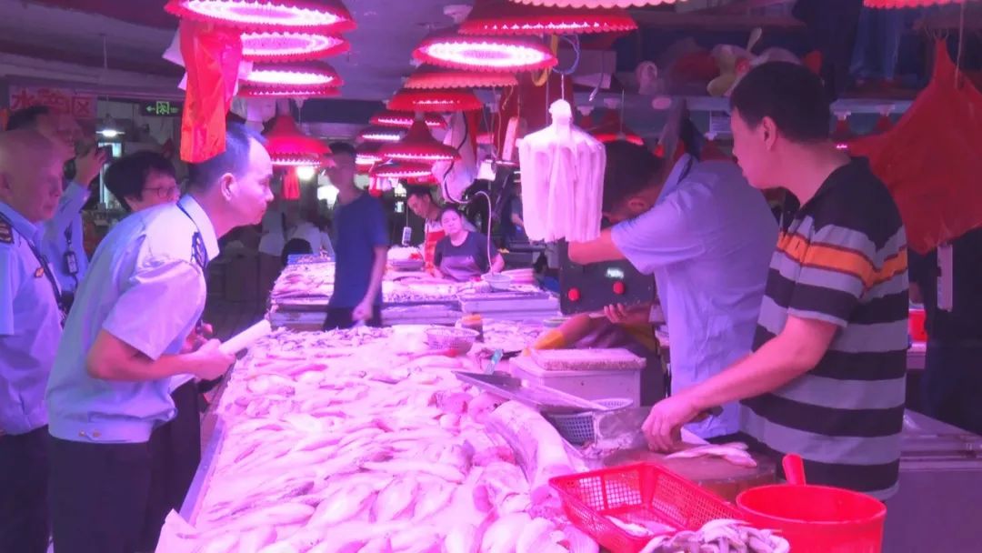 海丰县市场监督管理局开展海鲜水产品计量器具专项检查