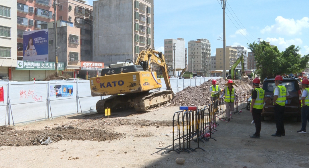 海丰推进排水防涝(海绵城市）三期二标工程建设 有效解决城市片区内涝 ... ...