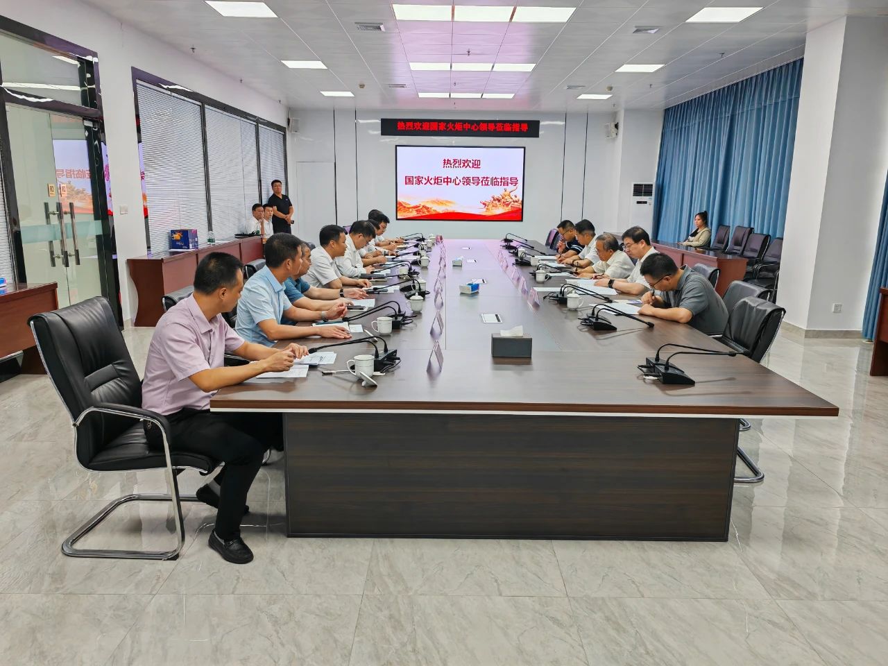 国家科技部、省科技厅调研海丰县高新区产业发展和平台建设工作 ... ...