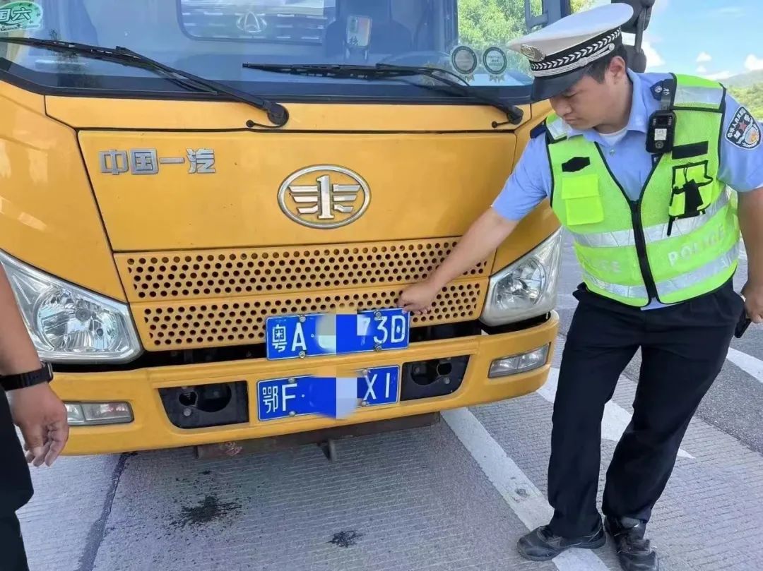 夏季整治行动丨汕尾交警重拳出击，“套牌车辆”无处遁形