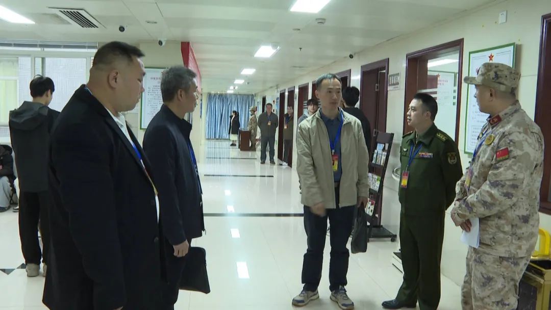省征兵办工作组到海丰检查指导征兵体检工作