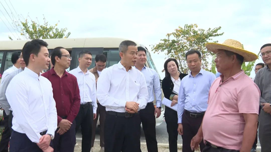 范秉康到赤坑镇督战春耕：科技赋能稳粮产 打造水产养殖新高地 ... ...