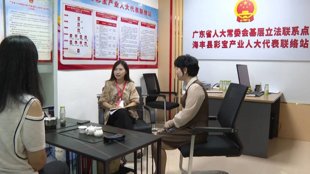海丰县人大代表何芮涵扎根产业一线架起“连心桥”