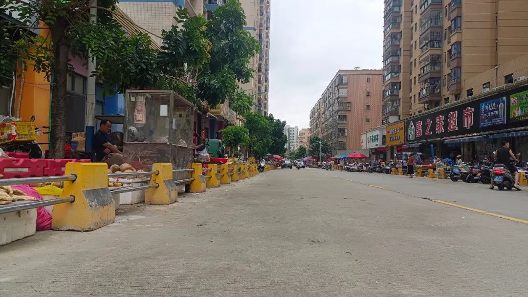 海丰设隔离墩治路段乱象 民心顺畅获点赞